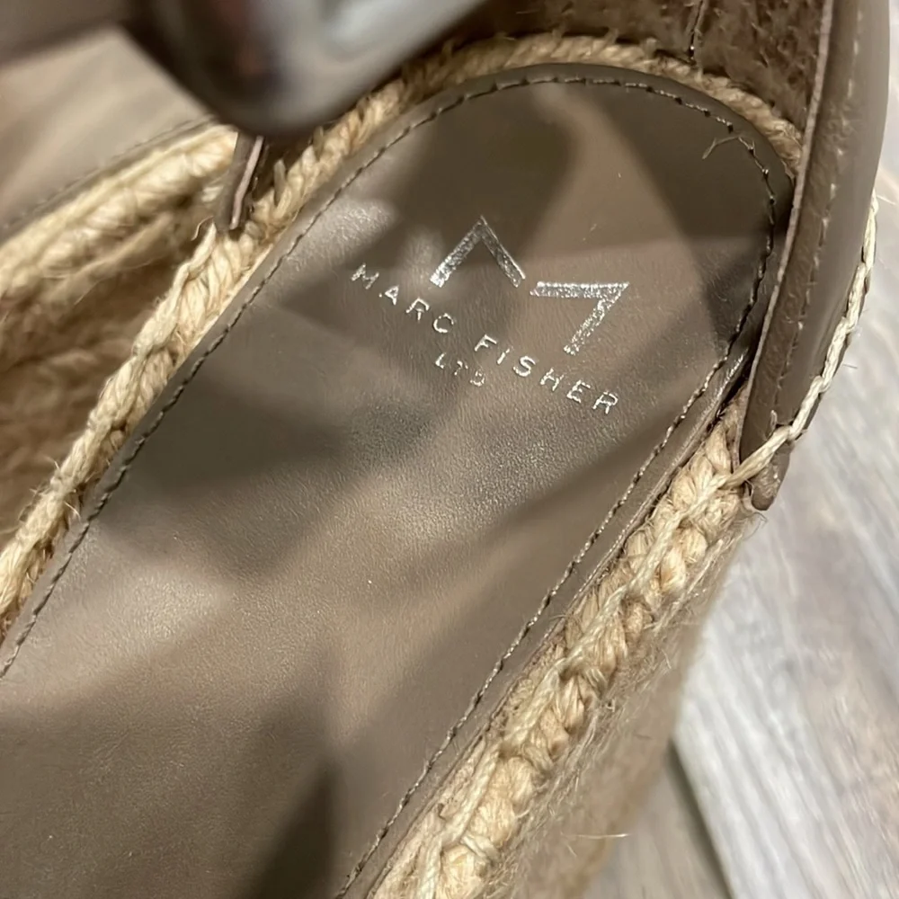 Marc Fisher MlANNIE platform espadrille wedge